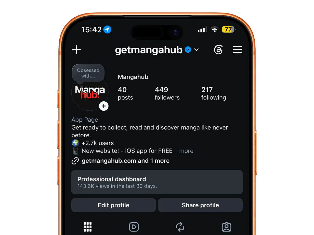 Featured on @getmangahub